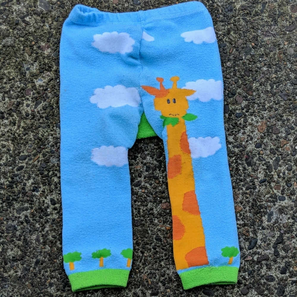 Doodle Pants Small Giraffe (3mo-12mo)